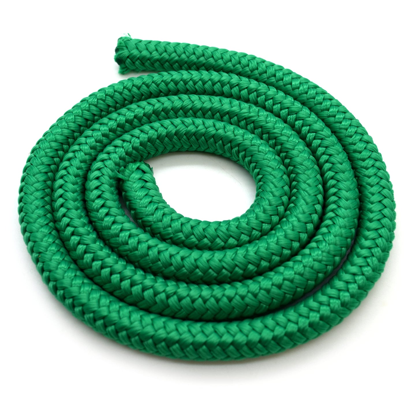 5mm x 5 metres / 16.4 ft of Green Polypropylene Rope, Solid Braided Poly Rope Cord Twine for Boating, Yachting, Camping