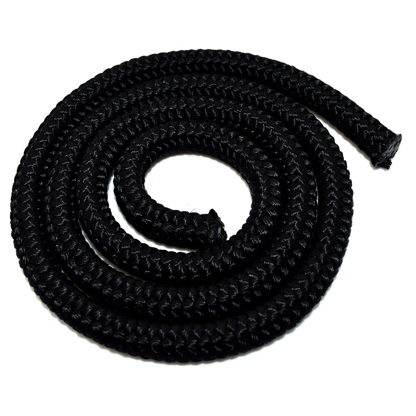5mm x 20 metres / 65.6 ft of Black Polypropylene Rope, Solid Braided Poly Rope Cord Twine for Boating, Yachting, Camping