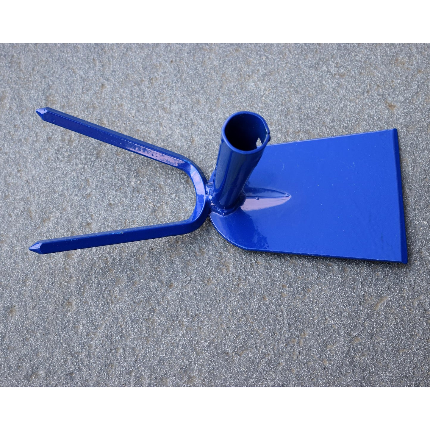 Hoe Cultivator Soil Digging Dutch Hand Fork Gardening and Landscaping Tool Solid Steel (Type 10, Head only)