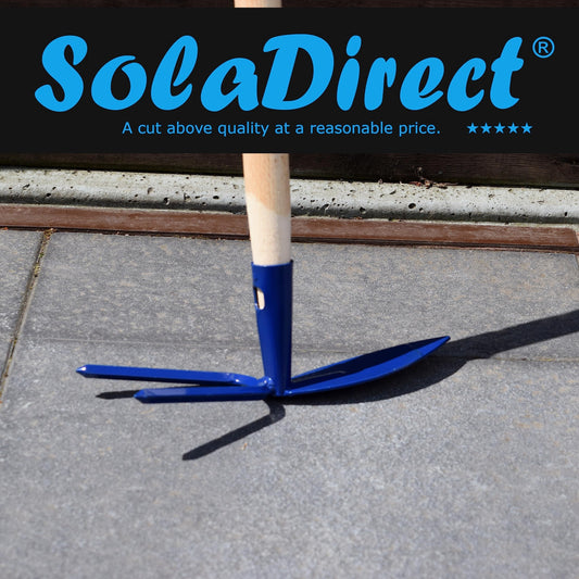 Hoe Cultivator Soil Digging Dutch Hand Fork Gardening and Landscaping Tool Solid Steel (Type 9, with 115 cm Long Handle)