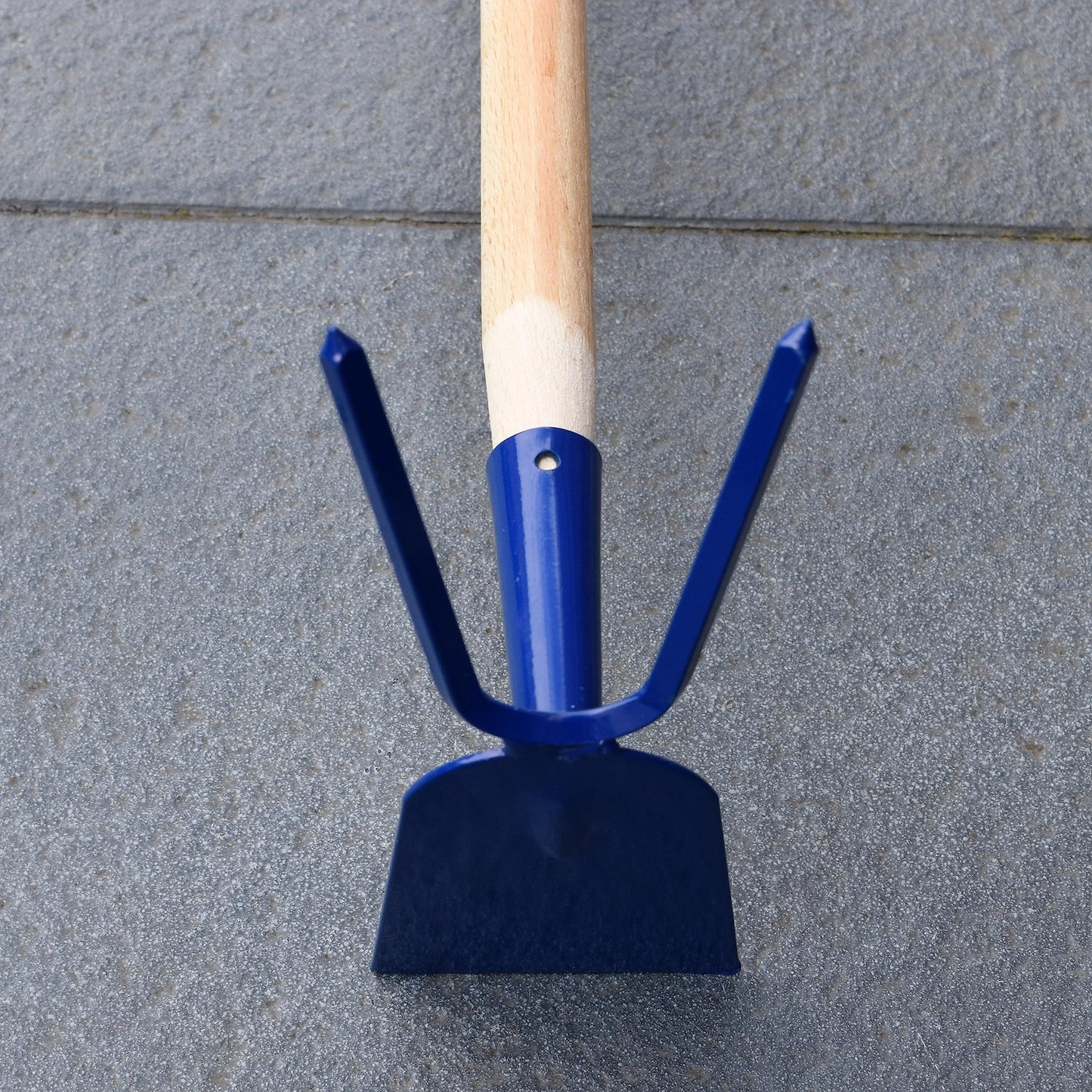 Hoe Cultivator Soil Digging Dutch Hand Fork Gardening and Landscaping Tool Solid Steel (Type 10, with 115 cm Long Handle)