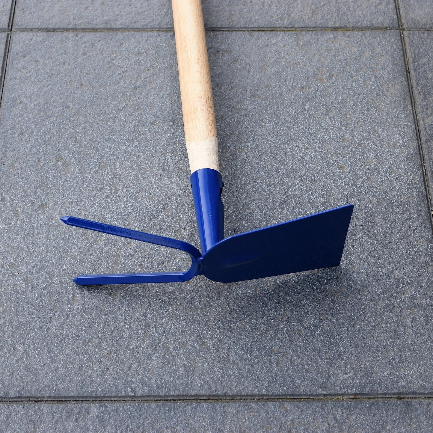 Hoe Cultivator Soil Digging Dutch Hand Fork Gardening and Landscaping Tool Solid Steel (Type 10, with 115 cm Long Handle)