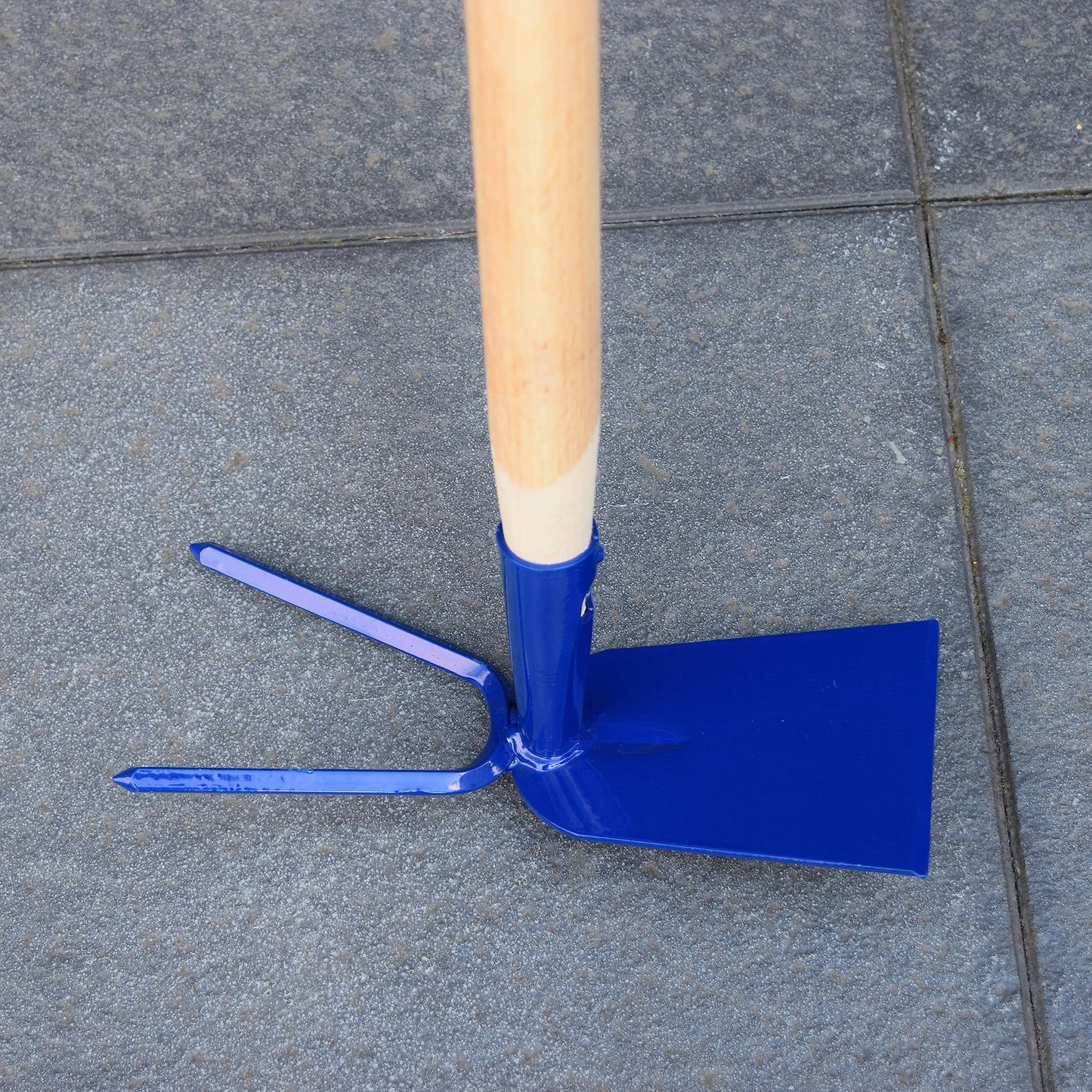 Hoe Cultivator Soil Digging Dutch Hand Fork Gardening and Landscaping Tool Solid Steel (Type 10, with 115 cm Long Handle)