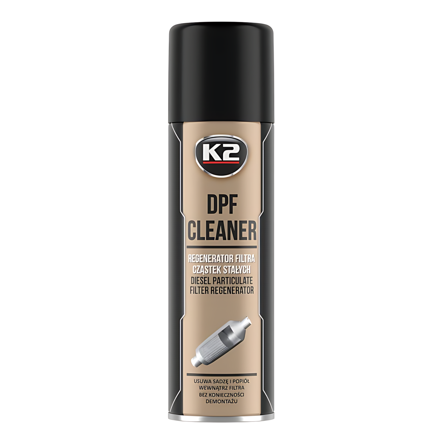 K2 DPF Cleaner 500ml - Diesel Particulate Filter Cleaning for DPF Soot Filter Maintenance, Concentrated Formula