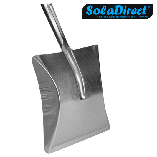 Universal Galvanized Dustpan and Coal Shovel - Heavy Duty, Rust-Resistant, Multipurpose Cleaning Tool