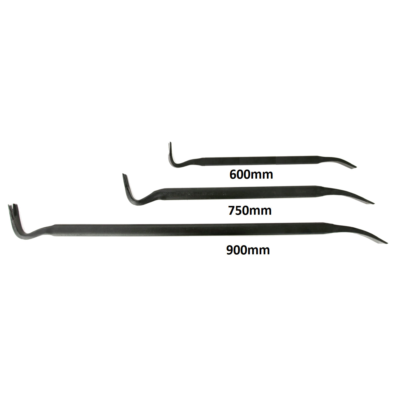 90 cm / 36 in Crowbar Wrecking Pry Bar Utility Crow Nail Removing Tool Puller Floorboard Lifter