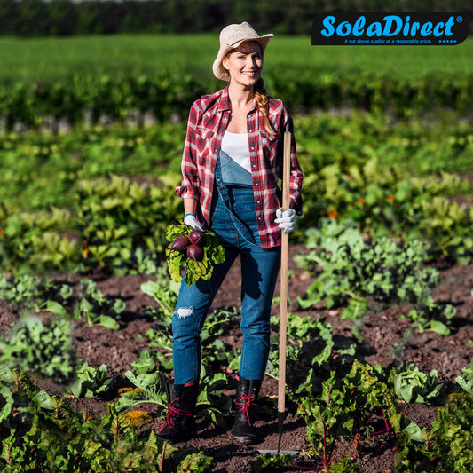 10 cm Solid Steel Swan Neck Hoe Head Garden Tool