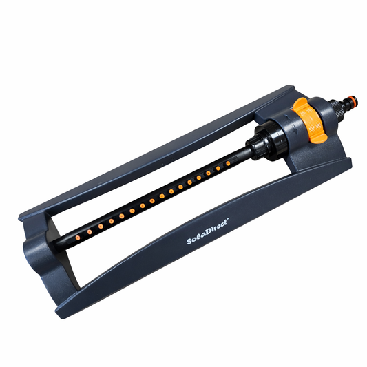 Garden Lawn Watering Sprinkler - Oscillating Bar Hose Sprinkler - Adjustable Spray Range, Covers Up To 336 sqm - Grass Irrigation