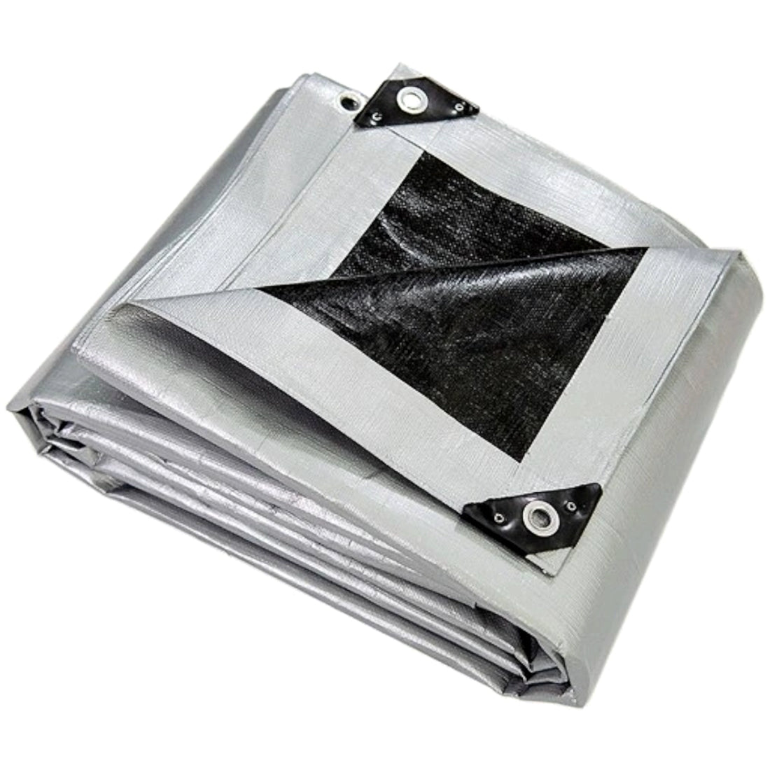 Tarpaulins - Silver/Black 260GSM