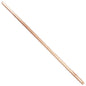 5 x Beech Wood Handle for Broom, Mop, Flag Pole, Plant Support - Threaded - 120 cm (3.94 ft) Long, 22 mm (7/8") Thick Shaft