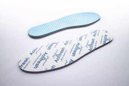 Anti Bacterial Shoe Insoles Anti Odour Active Fresh Soft Comfort Breathable Shoe Inserts (Size 6 UK / 39 EU)