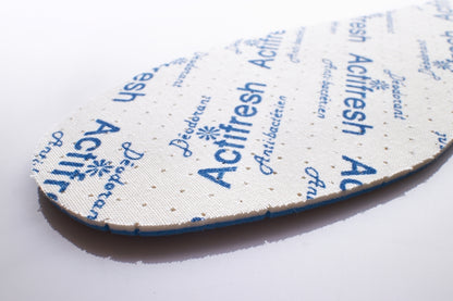 Anti Bacterial Shoe Insoles Anti Odour Active Fresh Soft Comfort Breathable Shoe Inserts (Size 6.5 UK / 40 EU)