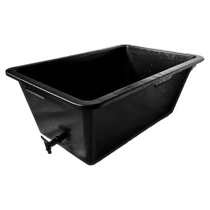Dog Cat Pet Washing Bathtub with Drain Valve - Multipurpose Large 80 Litres Portable Bath Tub - Easy to Clean with Handles