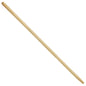 Hardwood Rake Handle Replacement 120 cm / 47" Long Wooden Shaft for Hoe, Broom, Spade, Shovel, Fork - Durable Garden Pole