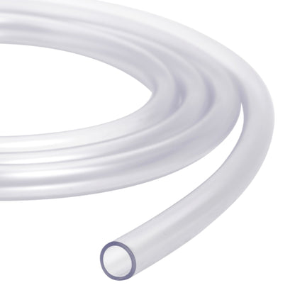 100 m / 328 ft of 4 mm Clear PVC Food Grade Hose - Flexible Non-Toxic Hose Pipe for Drinking Water, Aquarium Air Line, Fish Tank