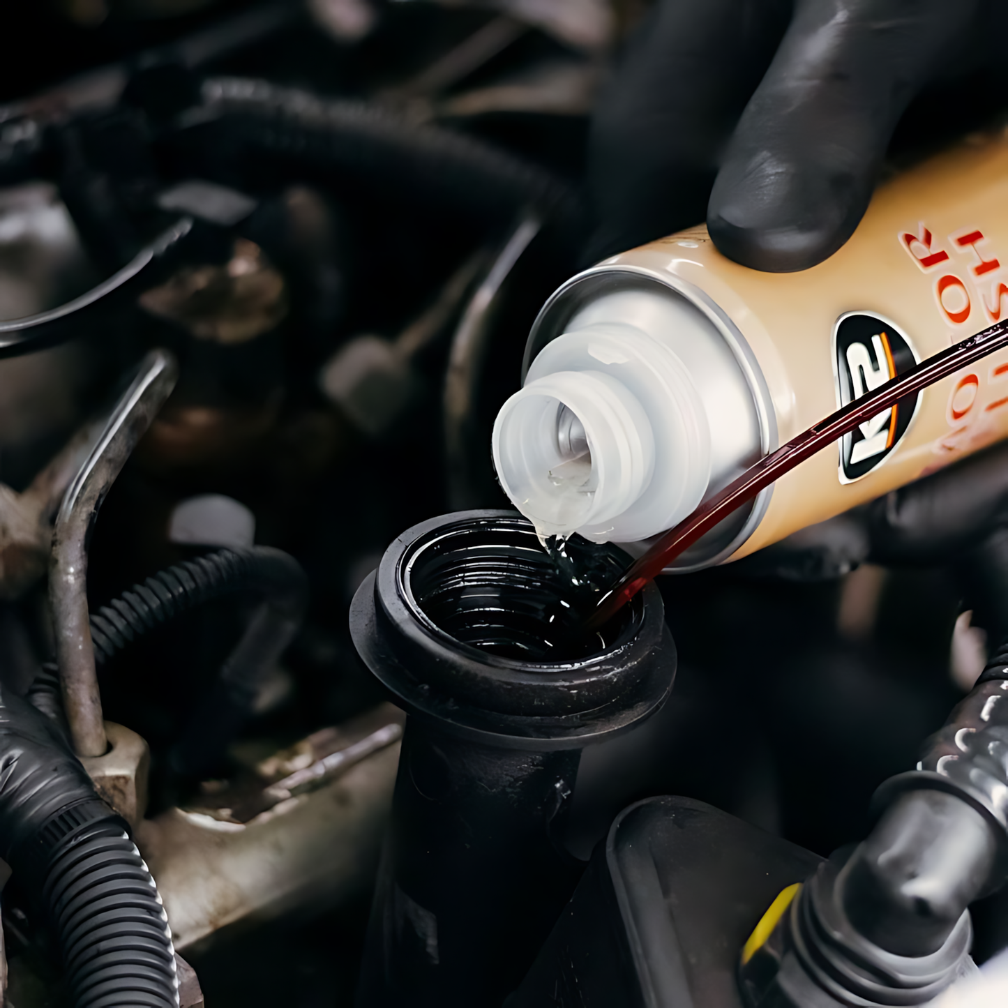 K2 Motor Flush 250ml Engine Cleaner for Petrol, Diesel and LPG Engines - Removes Sludge, Soot and Deposits, Treats 4-6L Oil