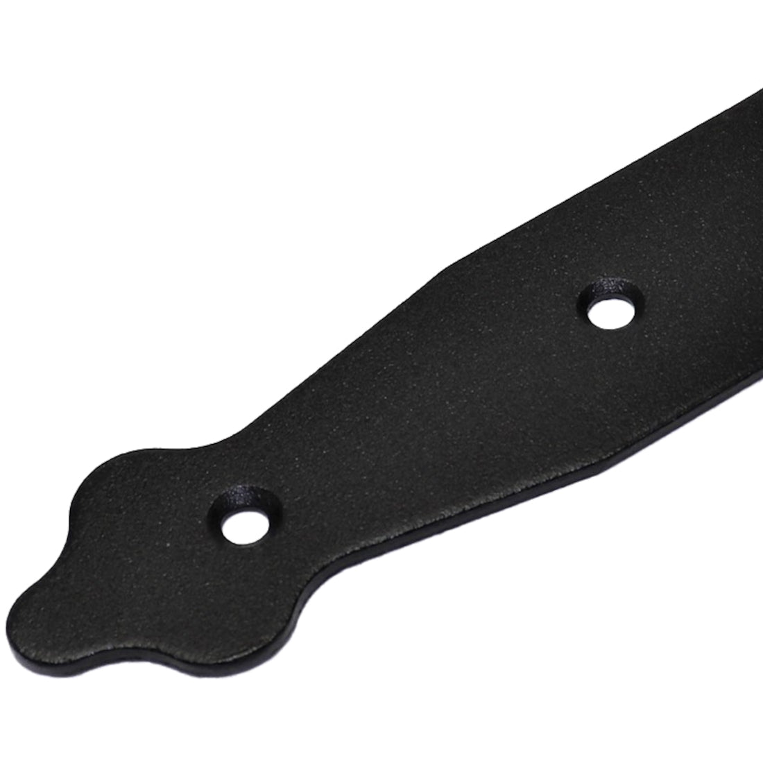 Pack of 1 x Black Corner Bracket - 115 x 115 mm Steel Right Angle Braces L Shaped Retro Decorative Metal Bracket 90 Degree Corner