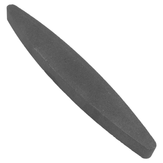 Double-Sided Sharpening Stone 230 mm / 9" - Oval Whetstone for Knives, Scythes, Chisels, Blades, Scissors, Tools - Fine Grit