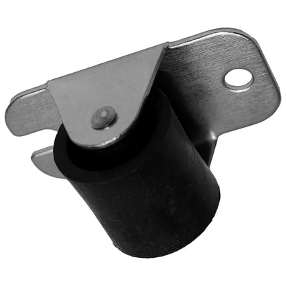 Pack of 1 x Heavy Duty PVC Furniture Castor Wheel 22mm - Durable Furniture Caster Wheel - Easy Install, Carpet-Friendly