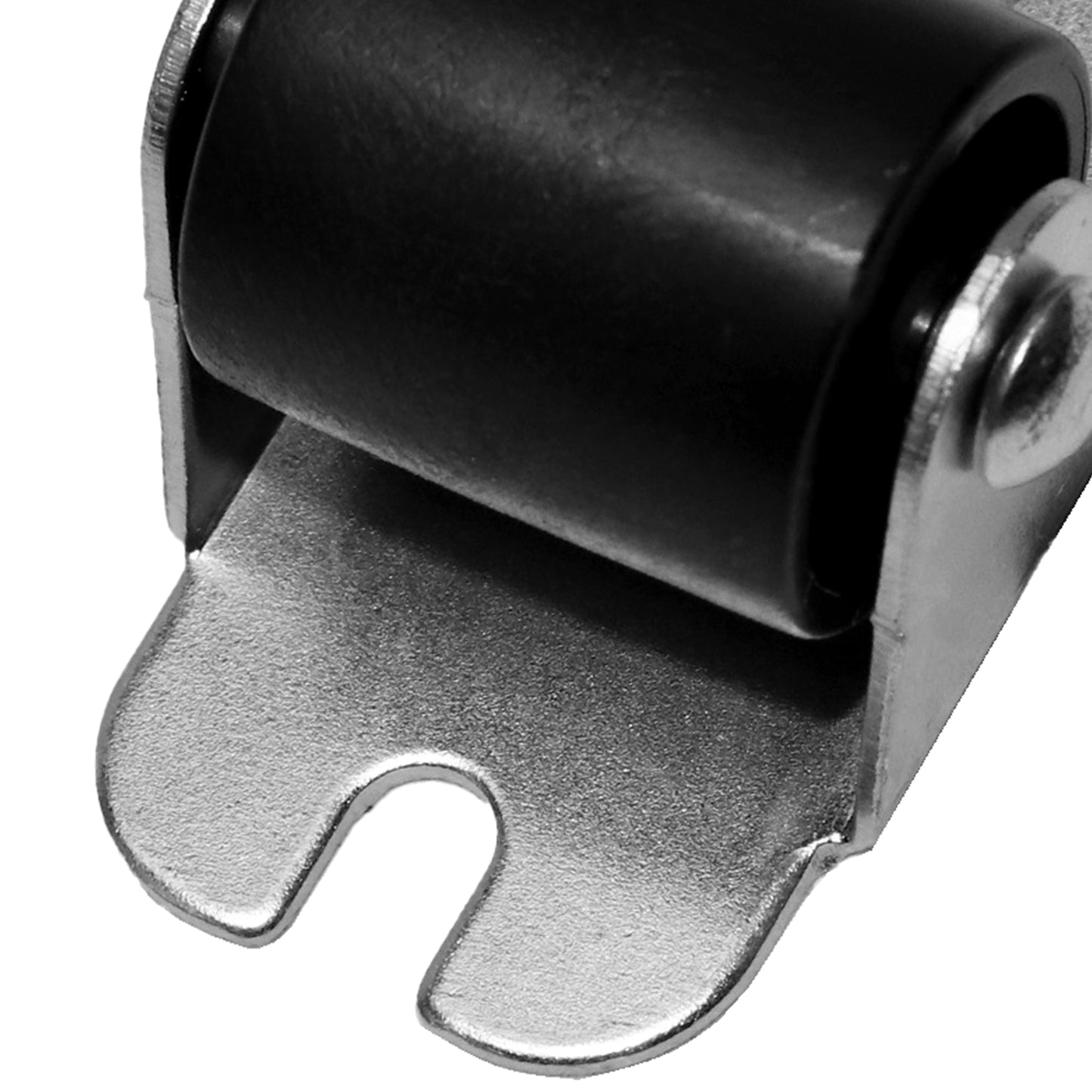 Pack of 1 x Heavy Duty PVC Furniture Castor Wheel 22mm - Durable Furniture Caster Wheel - Easy Install, Carpet-Friendly
