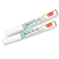 2 x Grey Grout Marker Pen for Tile Joints - Fast-Drying Water-Resistant Ink, Fade-Resistant - for Bathroom, Kitchen Grout Refresh