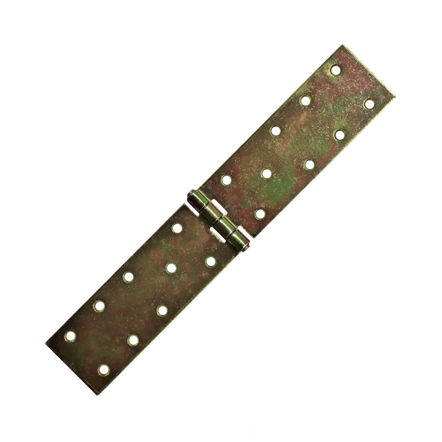 Pack of 1 x 250 mm Backflap Hinge Galvanised, Steel Back Flap Hinges, Weather Resistant, Rust Corrosion Proof, Strap Hinges