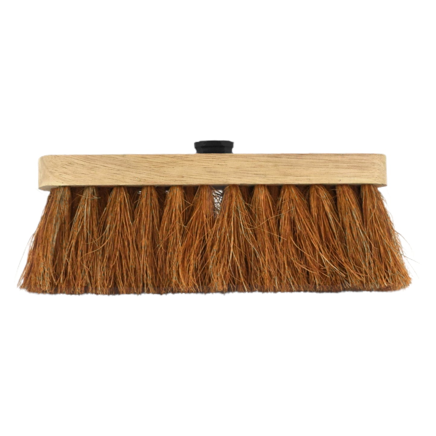 10-Inch Natural Soft Coco Sweeping Broom Head - Eco-Friendly Soft Bristle Sweeping Brush - Ideal for Indoors and Outdoors