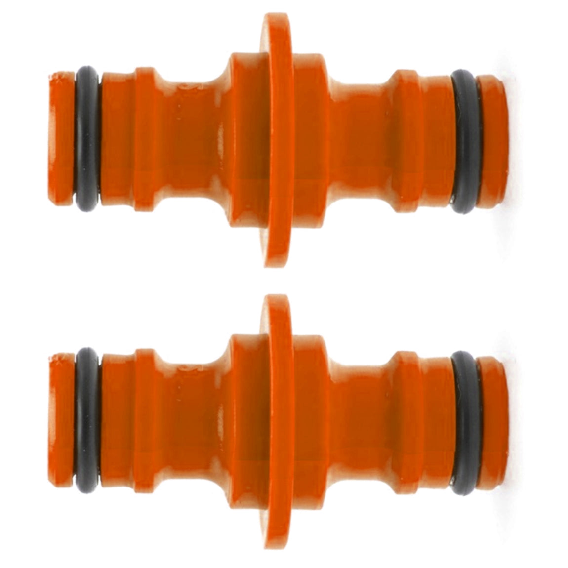 Double Male Hose Connector Coupler Extender for Join Garden Hose Pipe Tube (Pack of 2)