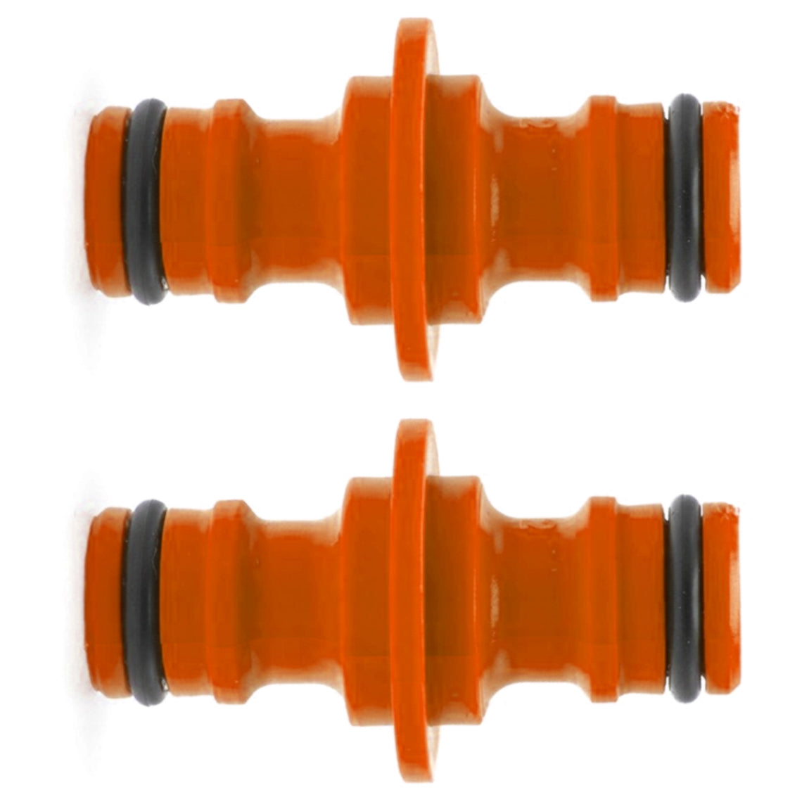 Double Male Hose Connector Coupler Extender for Join Garden Hose Pipe Tube (Pack of 2)