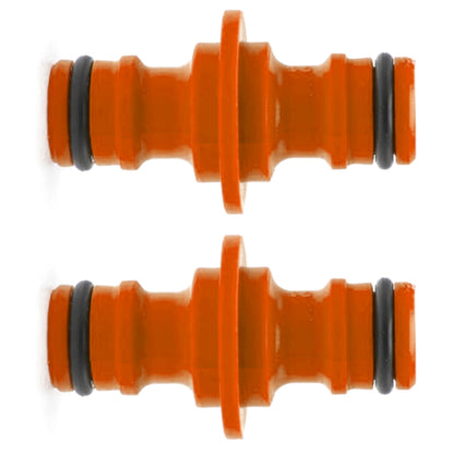 Double Male Hose Connector Coupler Extender for Join Garden Hose Pipe Tube (Pack of 2)