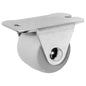 Pack of 1 x Heavy Duty Rubber Furniture Castor Wheel 33mm - Durable Furniture Caster Wheel - Easy Install, Carpet-Friendly