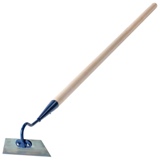 20 cm Solid Steel Swan Neck Hoe Head Garden Tool with Wooden Handle