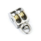 6mm Double Revolving Pulley Zinc/Nickel Plated