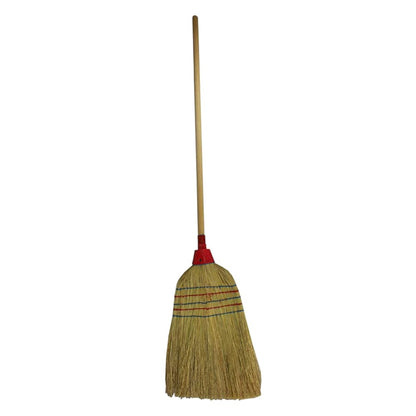 130 cm Long Handmade Corn Broom Sweeping Brush Stable Yard Garden Warehouse