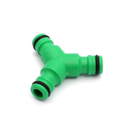 3 Way Garden Hose Pipe Lock Coupling Splitter Male Adaptor Connector Fast Joiner