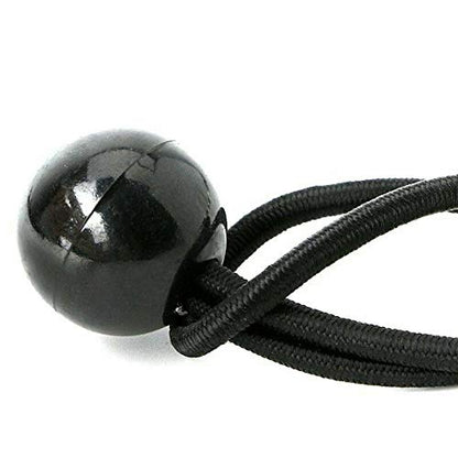 40 x Tarpaulin Bungees Balls Tarp Bungee Cord for Banners, Tarpaulins, Pavilions, Tents, Tent Bungee Hooks (10 PCS of Each Size)