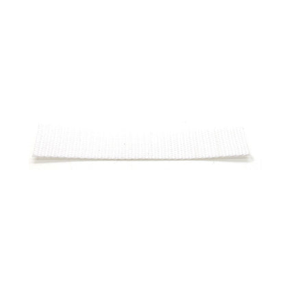 1 metres of 25 mm / 1 in White (101) Heavy Duty Polypropylene Webbing Strap Tape for Backpacks, Luggage Strapping, Belts