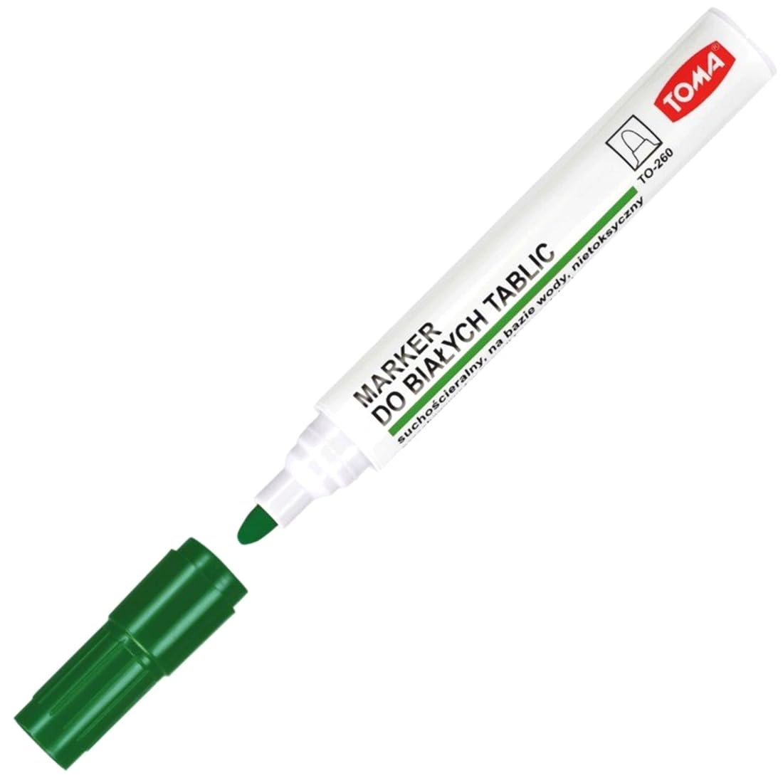 Whiteboard Marker Pens Set of 4 Colours - Dry Wipe Pens Non Toxic Low Odour - Easy Erasable White Board Markers for School Office