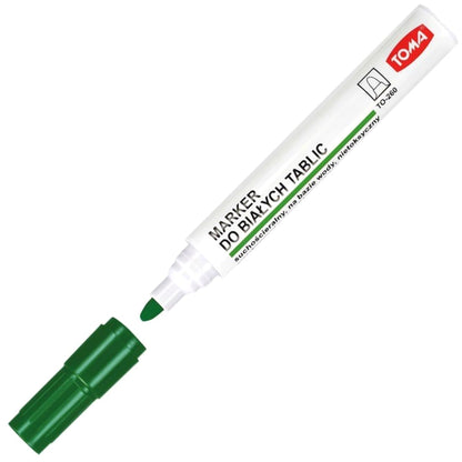 Whiteboard Marker Pens Set of 4 Colours - Dry Wipe Pens Non Toxic Low Odour - Easy Erasable White Board Markers for School Office