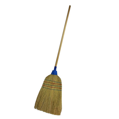 130 cm Long Handmade Corn Broom Sweeping Brush Stable Yard Garden Warehouse
