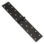 Pack of 1 x 250 Backflap Hinge Black, Steel Back Flap Hinges, Weather Resistant, Rust Proof Powder Coating, Strap Hinges