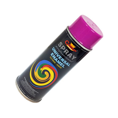 2 x 400 mL Signal Violet (RAL 4008) Universal Gloss Enamel Spray Paint - Fast Drying High Shine Finish with Strong Coverage - for Metal, Wood, Plaster and Selected Plastics, Indoor and Outdoor Use