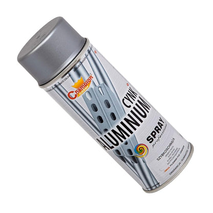 2 x 400 mL Zinc Aluminium Spray Paint for Galvanised Steel - Protective and Renovation Coating with Metallic Finish - for Gutters, Roofs, Sills, Fences, Pipes, Steelwork, Suitable for Dry Indoor Areas