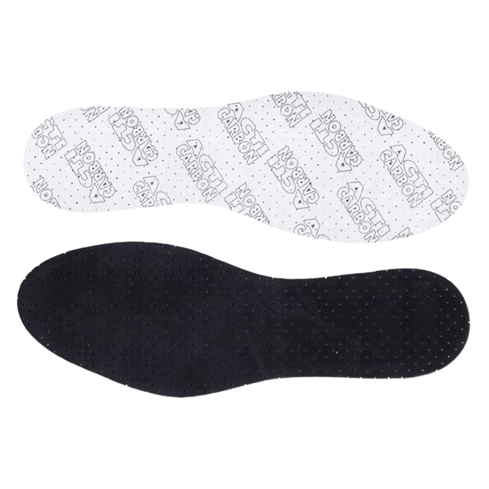 Anti Sweat Shoe Insoles with Active Carbon Anti Odour Active Fresh Soft Comfort Breathable Shoe Inserts (Size 8 UK / 42 EU)