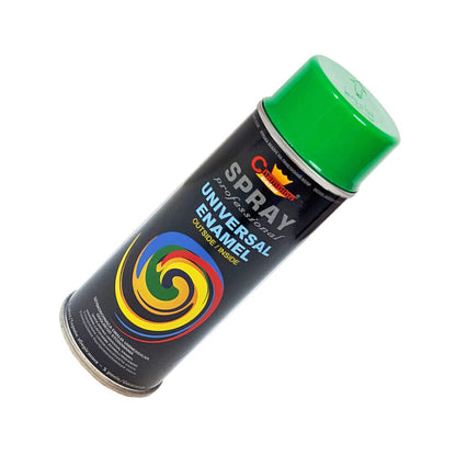 400 mL Leaf Green (RAL 6002) Universal Gloss Enamel Spray Paint - Fast Drying High Shine Finish with Strong Coverage - for Metal, Wood, Plaster and Selected Plastics, Indoor and Outdoor Use