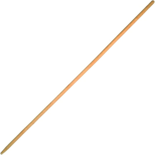 115 cm Long Wooden Handle Shaft Replacement for Rake, Hoe or Broom