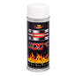 400 mL White RAL 9003 Heat-Resistant Enamel Paint Silicone-Based Up to 800 C - High Temperature Metal Coating