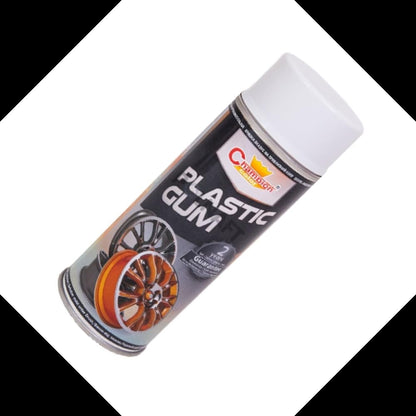 2 x 400 mL White Peelable Spray Film Semi-Matt - Fast Drying Flexible Protective Coating for Alloy Wheels and Tuning Parts - Helps Protect From Moisture, Dirt and UV, Removable Finish, Styling