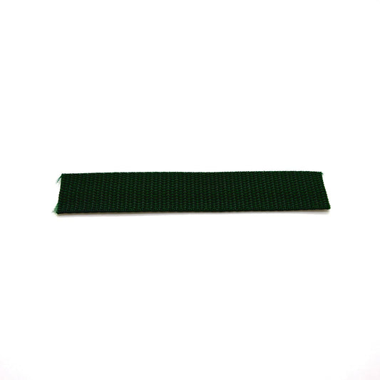 1 metres of 25 mm / 1 in Green Forest (270) Heavy Duty Polypropylene Webbing Strap Tape for Backpacks, Luggage Strapping, Belts