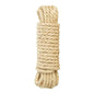 Sisal Rope for Cat Scratcher Cat Tree Repairing - 20 m / 65 ft of 10 mm Natural Sisal Rope for Scratching Post Tower Replacement